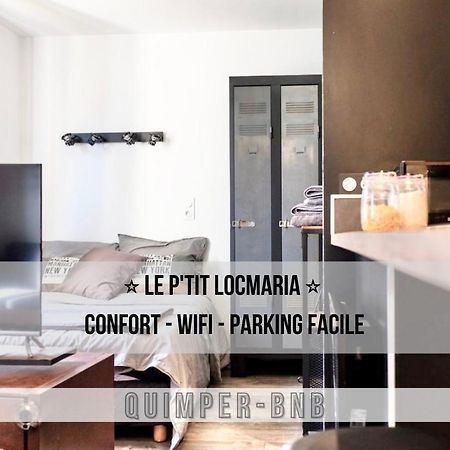 Le Ptit Locmaria - Calme - Wifi - Proche Centre Ville Quimper Exterior foto