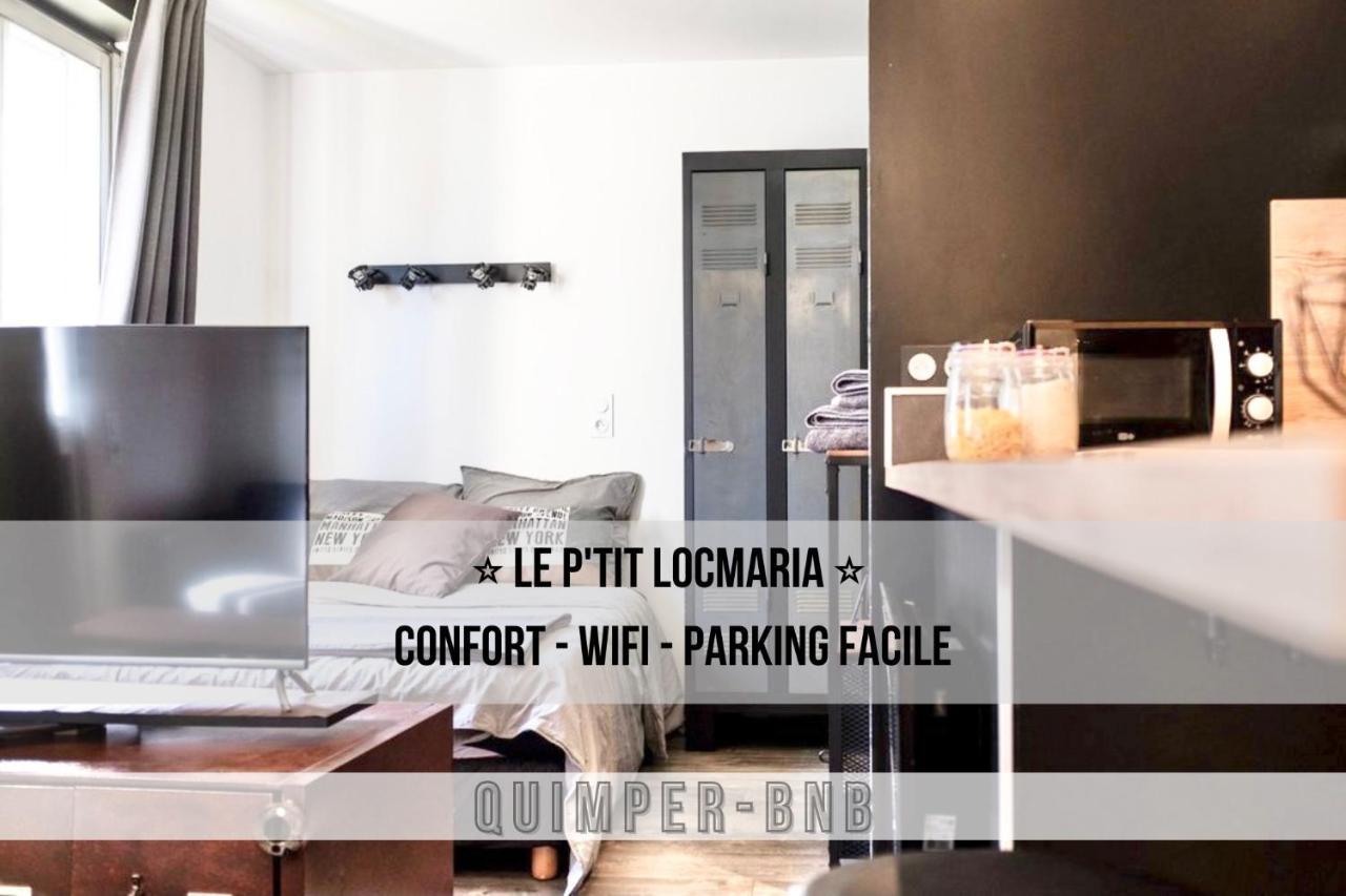 Le Ptit Locmaria - Calme - Wifi - Proche Centre Ville Quimper Exterior foto